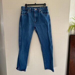 Wrangler Straight Leg Jeans  Size 33‎ x 32, straight jeans, mens jeans